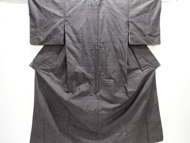Japanese Kimono / Tsumugi Omeshi Silk